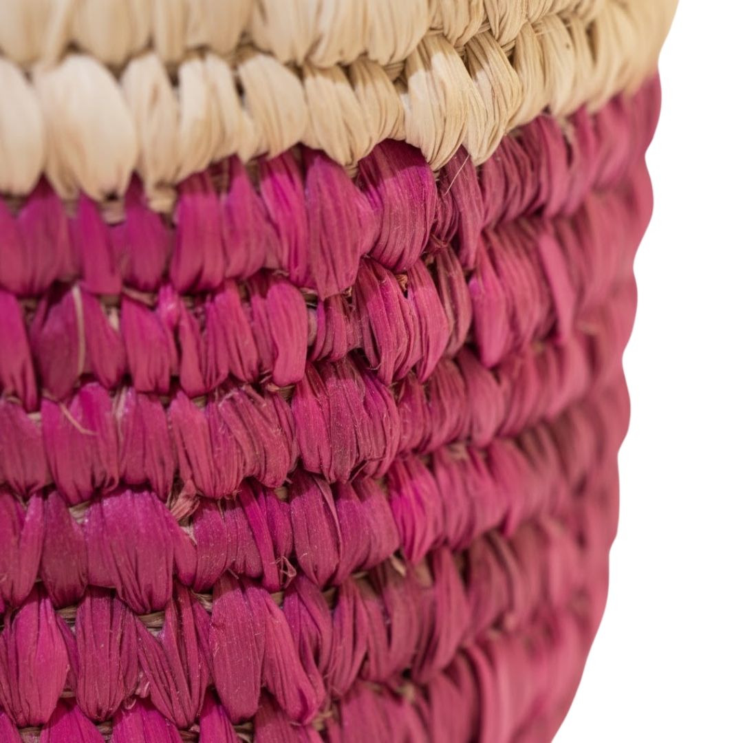 Artisanal Palm Leaf Basket
